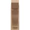Ekena Millwork 6-in W x 18-in D x 18-in H Funston Slat Rough Cedar Woodgrain TimberThane Outlooker, Primed Tan OUTUR060X18X18FST24RCPR - alternate 6